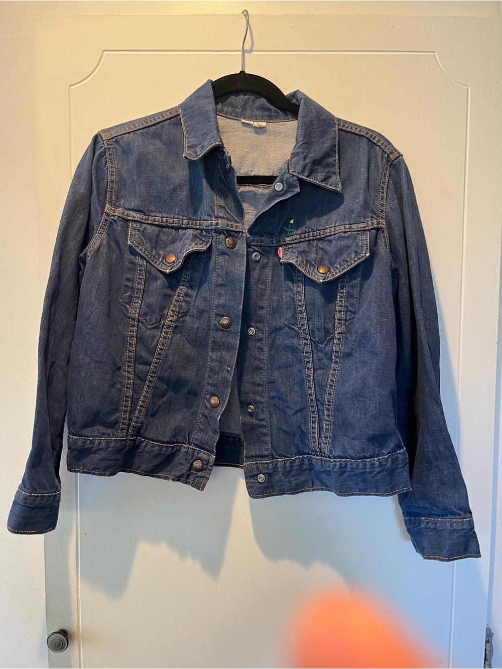 Vintage Levi’s for Gals 1970’s Jean Jacket - Blue Girls Large